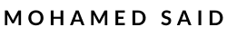 Mohamed Said Logo